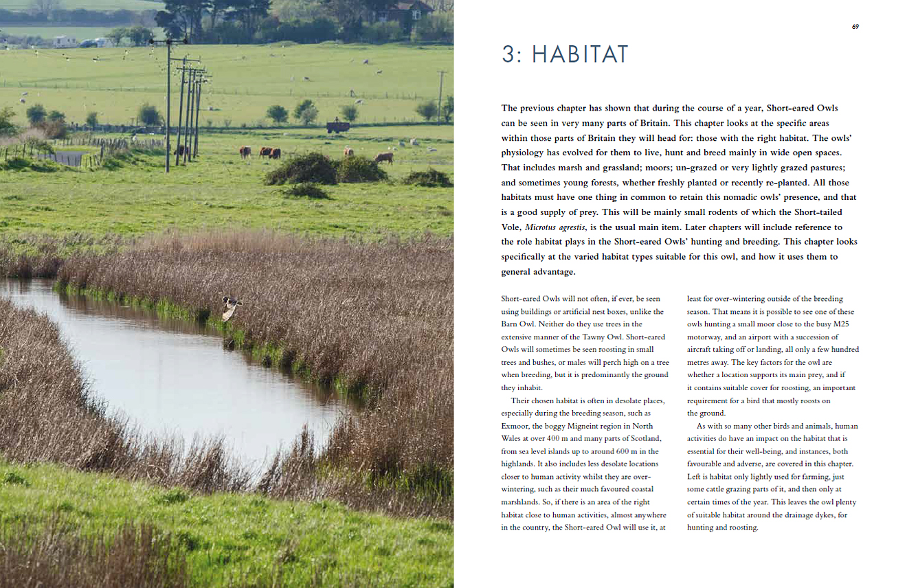 Photo of first two pages of Habitat chapter