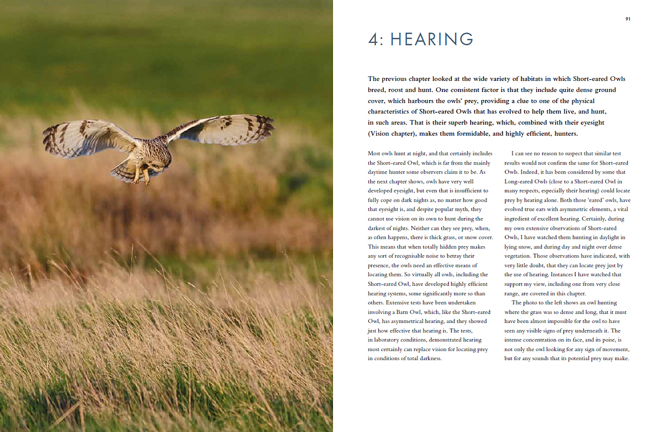 Photo of first two pages of Hearing chapter