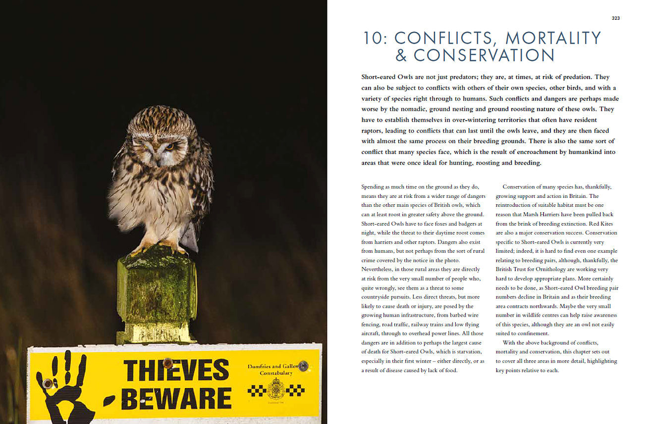 Photo of first two pages of Conflicts, Mortality & Conservation chapter
