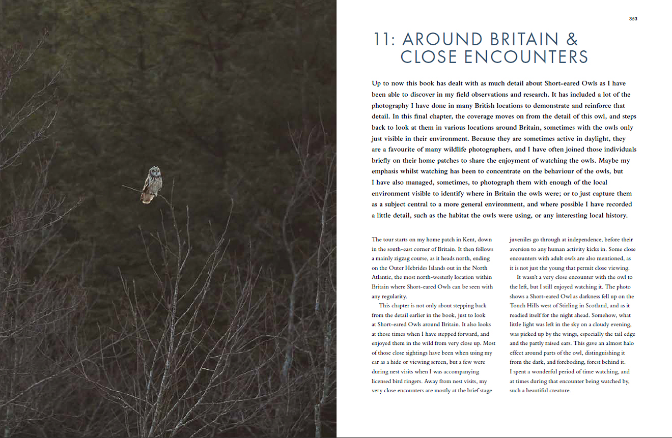 Photo of first two pages of Around Britain and Close Encounters chapter